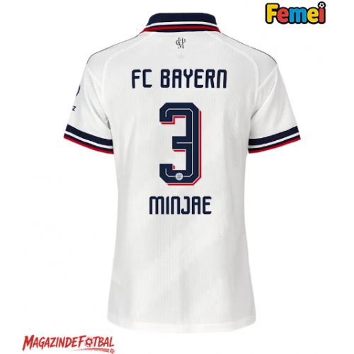 Bayern Munich Kim Min-jae #3 Tricou Fotbal Replică 2026-27 Femei Deplasare Bayern Munich Kim Min-jae #3 Tricou Fotbal Replică 2026-27 Femei Deplasare